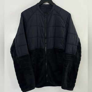 Burton AK Hybrid Insulator Polartec and Ripstop Fleece Jacket Zip Up